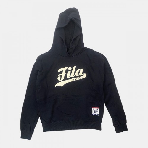 Fila Heritage Ανδρικό Μαύρο Φούτερ με Κουκούλα | Pre Owned